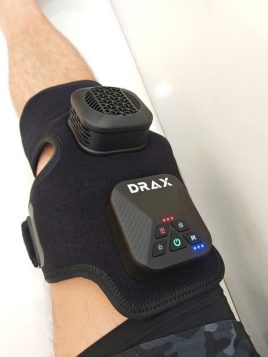 Máy massage đầu gối Drax(rung massage+chườm nóng/lạnh phục hồi)